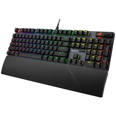 Клавиатура ASUS ROG Strix Scope II X ROG NX Snow V2 проводная, USB Type-A, чёрный