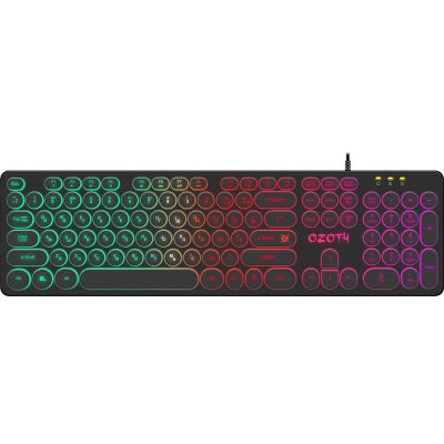 Клавиатура проводная Defender Ozoth GK-106, USB, черный