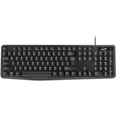 Клавиатура проводная Genius Smart KB-117, USB, черный
