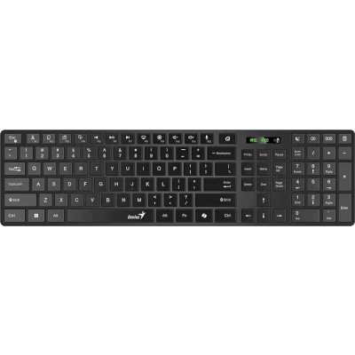Клавиатура Genius Slimstar 7250BT беспроводная, Bluetooth, радиоканал, черный