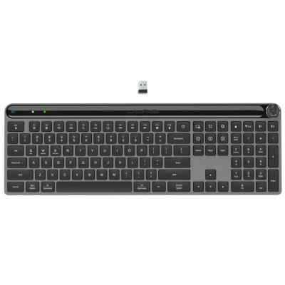Клавиатура беспроводная Jlab Epic Keyboard c функцией подзарядки, Link USBA, RUS IEUKEPICKEYRBLK4