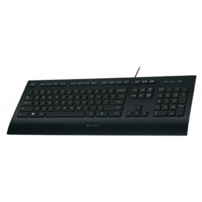 Клавиатура проводная Logitech Keyboard K280E (920-005215) USB черный