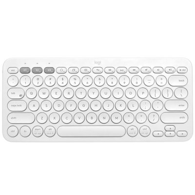 Клавиатура беспроводная Logitech K380, Bluetooth, белый