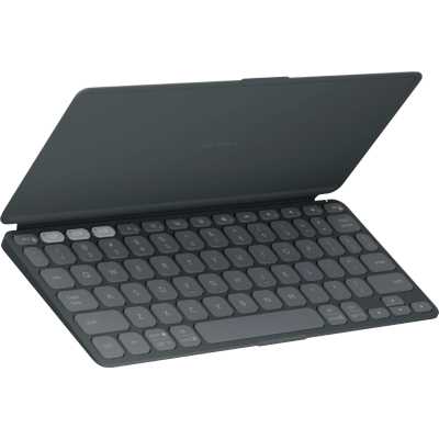 Клавиатура Logitech Keys to Go 2 беспроводная, Bluetooth, серый, английская раскладка