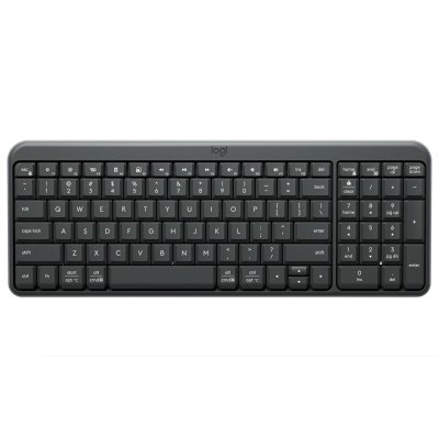 Клавиатура Logitech K250 беспроводная, Bluetooth, серый