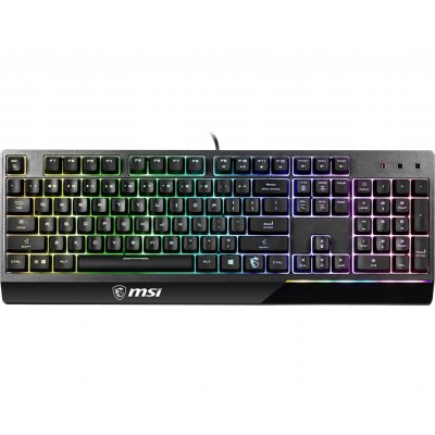 Клавиатура MSI Vigor GK30 RU черный USB for gamer LED (S11-04RU236-CLA)