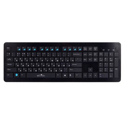 Клавиатура Oklick 870S беспроводная, радиоканал, чёрный