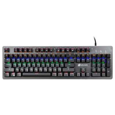 Клавиатура Oklick 970G Dark Knight проводная, USB Type-A, чёрный/серебристый
