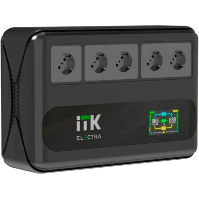 ITK ELECTRA LT5 ИБП 1кВА/0,6кВт LCD с АКБ 1х9AH