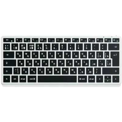 Клавиатура беспроводная Satechi Slim X1 Bluetooth Backlit Keyboard, Bluetooth, Серебристый ST-BTSX1S-RU