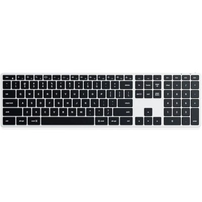 Беспроводная клавиатура Satechi Slim X3 Bluetooth Keyboard-RU. Раскладка - Русская. Цвет: серебристый