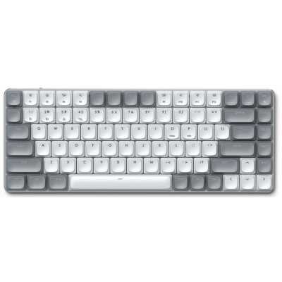 Клавиатура Satechi SM1 Slim Light гибридная, USB Type-A, Bluetooth, радиоканал, белый