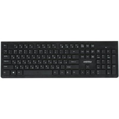 Клавиатура беспроводная мультимедийная Smartbuy 206 черная SBK-206AG-K