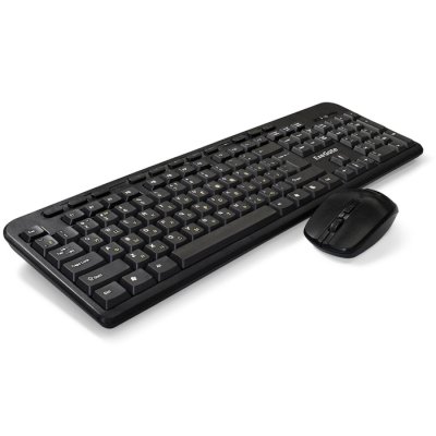 Комплект клавиатура+мышь ExeGate Professional Standard Combo MK240 беспроводной, USB, 1200 DPI, чёрный