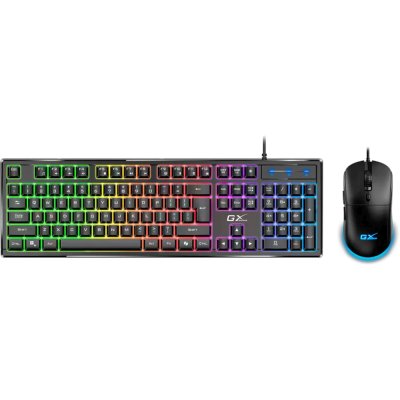 Комплект клавиатура+мышь Genius Scorpion KM-GX6 проводной, USB, 3200 DPI, черный