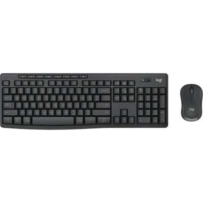 Клавиатура + мышь Logitech MK370 клав:черный мышь:черный/черный USB беспроводная BT Multimedia (920-012082)