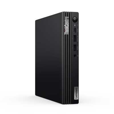 Компьютер LENOVO ThinkCentre Tiny M70q G5 черный (Core i3 14100T/16Gb/512Gb SSD/VGA int/kb+m/noOS) ((12TDS1KY00))