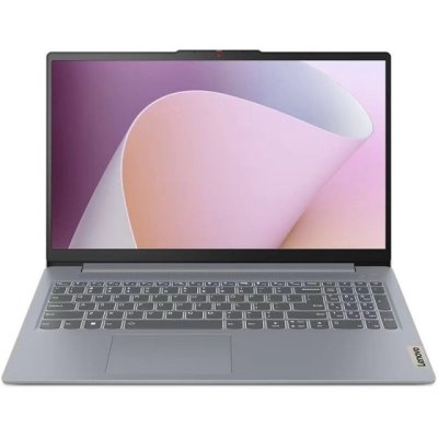Ноутбук Lenovo IdeaPad Slim 3 15AMN8/15.6"/IPS/AMD Ryzen 5 7520U/8Gb/512Gb SSD/AMD Radeon Graphics/NoOS/серый/1.62kg