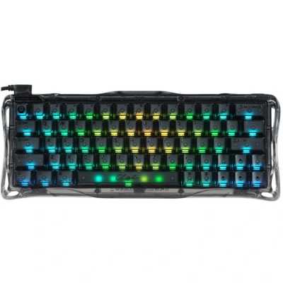 Игровая клавиатура/ Клавиатура с магнитными свичами Gravastar Mercury V60 XTAL NBK