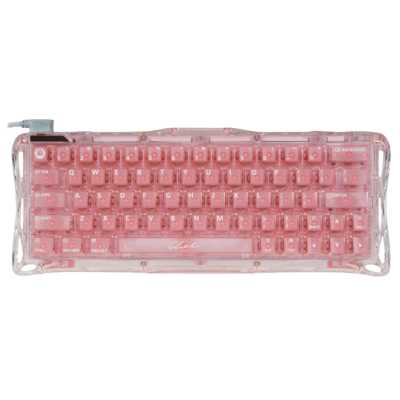 Игровая клавиатура/ Клавиатура с магнитными свичами Gravastar Mercury V60 XTAL PNK