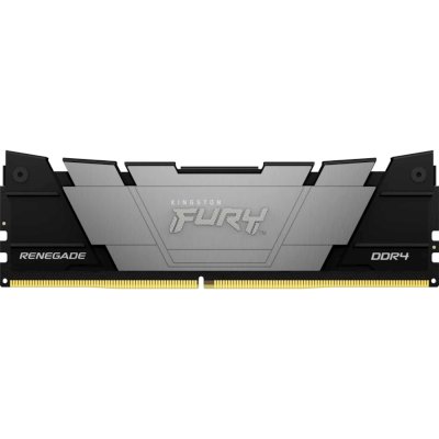 Оперативная память Kingston Fury Beast, DDR4, 32Gb (1x32GB), 3600MHz, CL18, DIMM, радиатор, черный