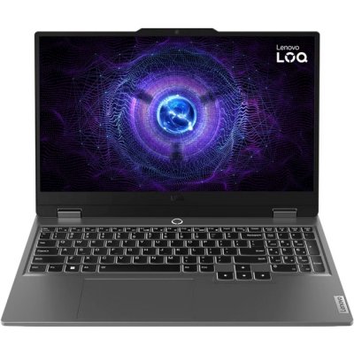 Ноутбук Lenovo LOQ 15IRX9/15.6"/IPS/Intel Core i5 13450HX/16Gb/512Gb SSD/nVidia GeForce RTX 4050 6GB/Windows 11 Pro/серый/2.38kg