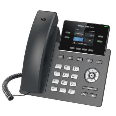 Телефон IP Grandstream GRP-2612P черный