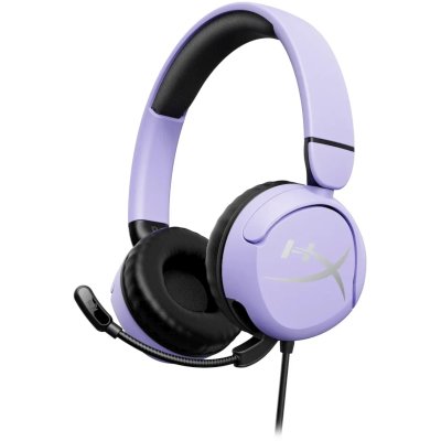 Гарнитура HyperX Cloud Mini Multi Lavender, беспроводная + проводная, Bluetooth, до 25 ч