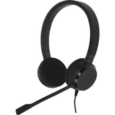 Гарнитура Jabra Evolve 20 MS Stereo USB чёрный, проводная