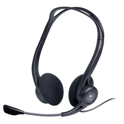 Гарнитура Logitech PC Headset 960 Stereo чёрный, проводная, USB