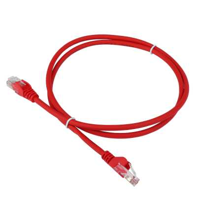 Патч-корд LANMASTER LSZH UTP cat.5e, 10 м, красный