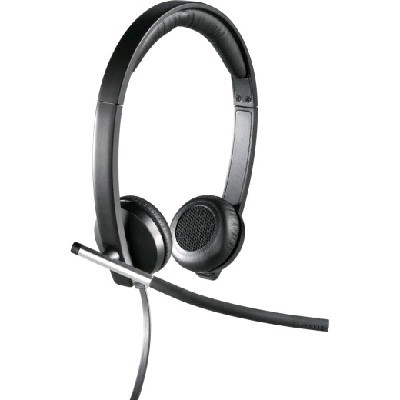 Гарнитура Logitech H650e чёрный, проводная, USB
