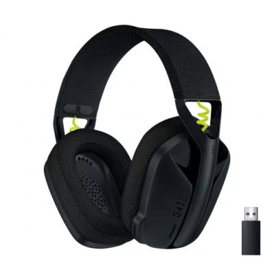 Гарнитура/ Logitech Headset G435 LIGHTSPEED Wireless Gaming BLACK- Retail