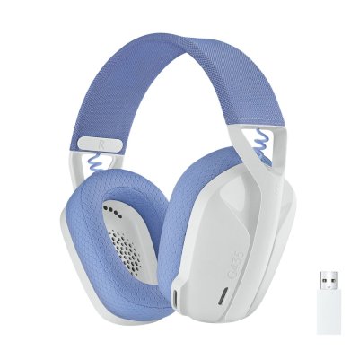 Гарнитура Logitech G435 белый, беспроводная, Bluetooth/USB, до 18 ч