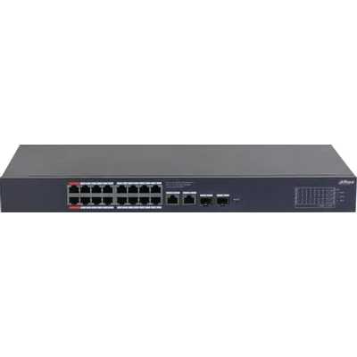 Коммутатор Dahua DH-CS4220-16GT-240, 16×1 Гбит/с + 2×1 Гбит/с + 2×1 Гбит/с Combo, управляемый