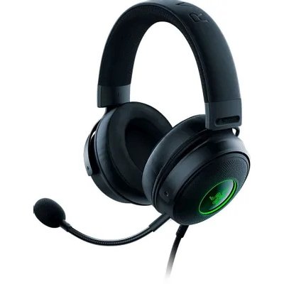 Гарнитура Razer Kraken V3 чёрный, проводная, USB, подсветка