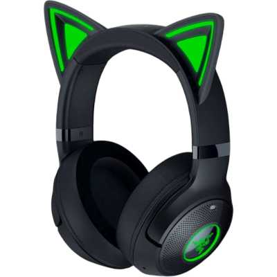 Гарнитура Razer Kraken Kitty V2 BT чёрный, беспроводная, Bluetooth, подсветка Razer Chroma RGB