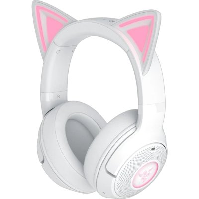 Гарнитура Razer Kraken Kitty V2 BT белый, беспроводная, Bluetooth, подсветка Razer Chroma RGB