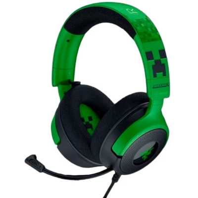 Гарнитура накладные RAZER Kraken V4 X Minecraft Ed. Headset (RZ04-05180200-R3M1)