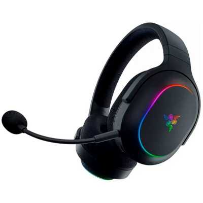Гарнитура Razer Barracuda X Chroma чёрный, беспроводная, радиоканал, до 70 ч, съёмный микрофон, подсветка