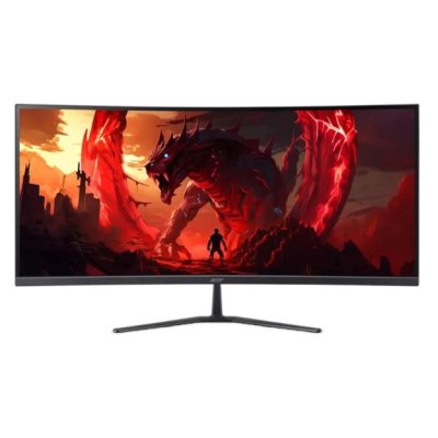 Монитор 34'' Acer ED340CURW0biip 1500R, 21:9, VA, UWQHD, 1/5ms, 250cd, 240Hz, HDMI, DP