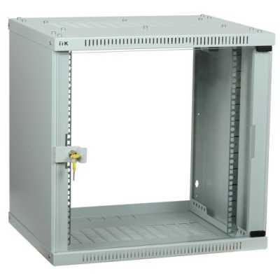 Шкаф ITK LWE3-09U64-GF LINEA WE 9U 600x450 мм дверь стекло серый