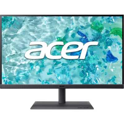 Монитор 27" Acer Vero B277KLBbmipruzx IPS 3840x2160, 72 Гц, 1 мс, 16:9, 350 кд/м², HDMI 2.0b, DP 1.4, USB-C (90 Вт), 3.5 Jack, USB Hub (4x USB 3.0), динамики (2x2 Вт), HDR10, FreeSync, черный