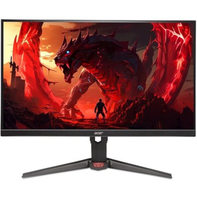 Монитор 27" Acer XV272UX1bmiiprx IPS 2560x1440, 200 Гц, 0.5 мс, 16:9, 350 кд/м², 2xHDMI 2.0, DP 1.4, 3.5 Jack, динамики (2x2 Вт), DisplayHDR 400, FreeSync Premium, черный