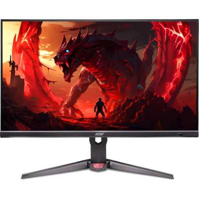 Монитор 27" Acer XV272KV5bmiiprx IPS 3840x2160, 160 Гц, 1 мс, 16:9, 400 кд/м², 2xHDMI 2.1, DP 1.4, 3.5 Jack, динамики (2x2 Вт), DisplayHDR 400, HDR10, FreeSync Premium, VESA 100x100, черный