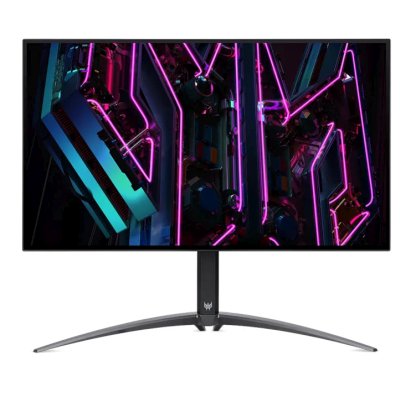 Монитор 26.5" Acer Predator X27Ubmiipruzx OLED 2560x1440, 240 Гц, 1 мс, 16:9, 1000 кд/м2, 2xHDMI, 1xDP, USB-C, черный