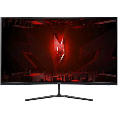 Монитор 31.5" Acer ED320QUS3bmiipx VA 2560x1440, 180 Гц, 5 мс, 16:9, 250 кд/м², 2xHDMI 2.0, DP, HDR10, FreeSync, изогнутый экран (1500R), динамики, черный