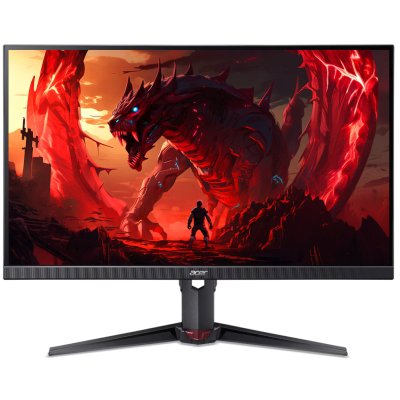 Монитор 31.5" Acer XV320QKV4bmiiprx IPS 3840x2160, 160 Гц, 0.5 мс, 16:9, 250 кд/м², 2xHDMI 2.1, DP 1.4, 3.5 Jack, динамики (2x2 Вт), HDR10, FreeSync Premium, черный