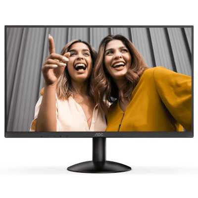 Монитор 23.8" AOC Value Line 24B30HM2 VA 1920x1080, 100 Гц, 4 мс, 16:9, 250 кд/м², HDMI 1.4, VGA, Adaptive-Sync, черный