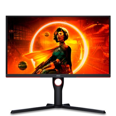 Монитор AOC 24.5" Gaming 25G3ZM черный/красный VA LED 16:9 HDMI матовая HAS Piv 300cd 178гр/178гр 19
